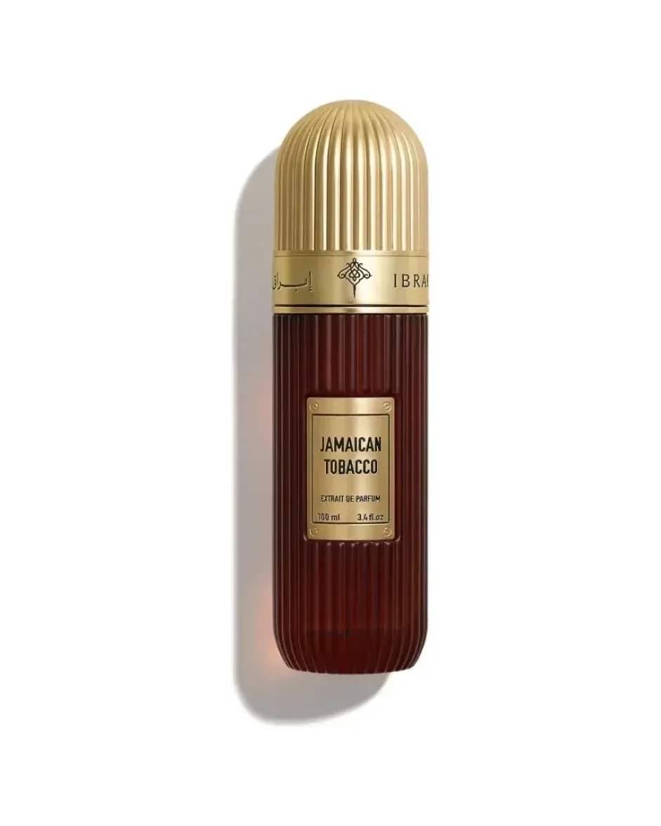 Jamaican Tobacco — IBRAQ, 100 ml, photographie sur fond blanc