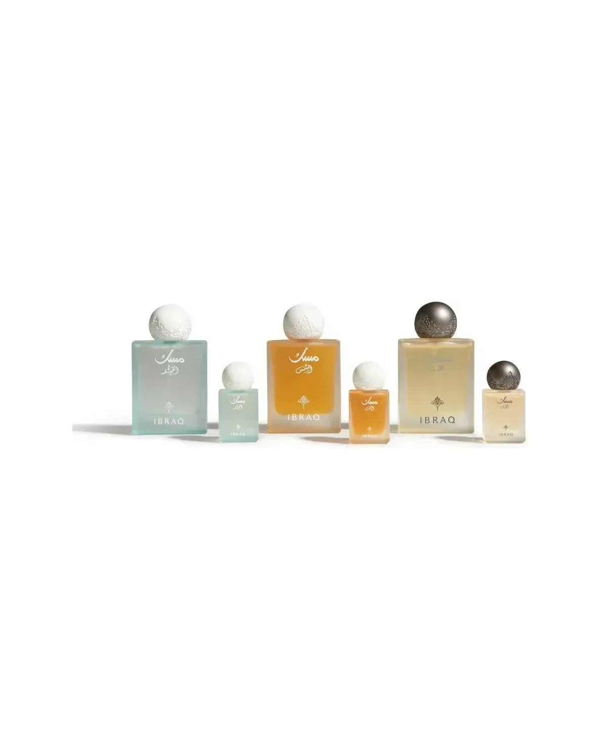 Musk Collection 5 — IBRAQ, photographie sur fond blanc