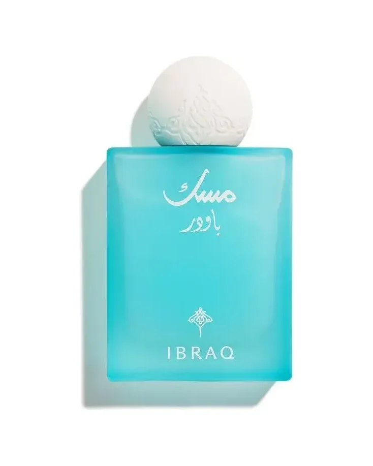 Powder Musk — IBRAQ, 75 ml, photographie sur fond blanc